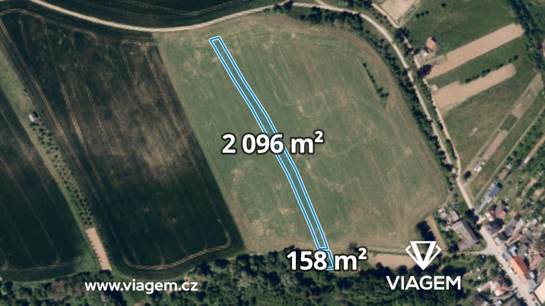 Prodej pole 2 254 m²