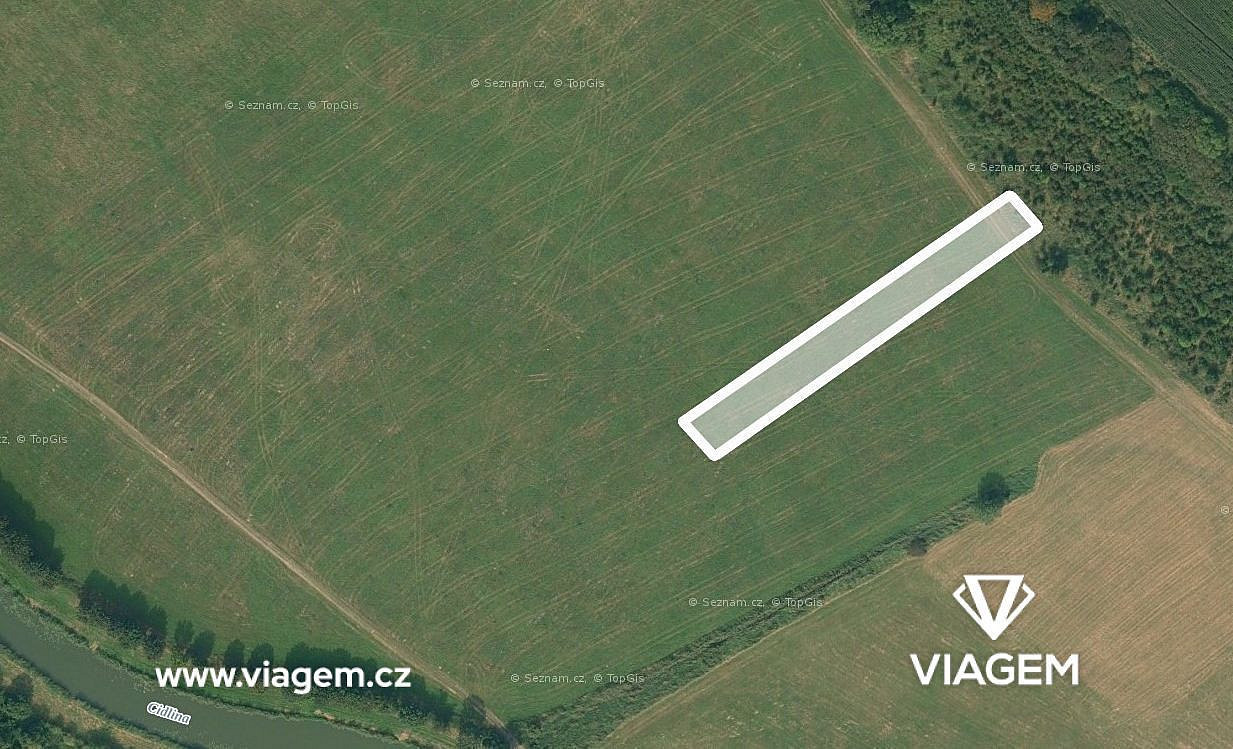 Prodej pole 2 089 m², Žiželice
