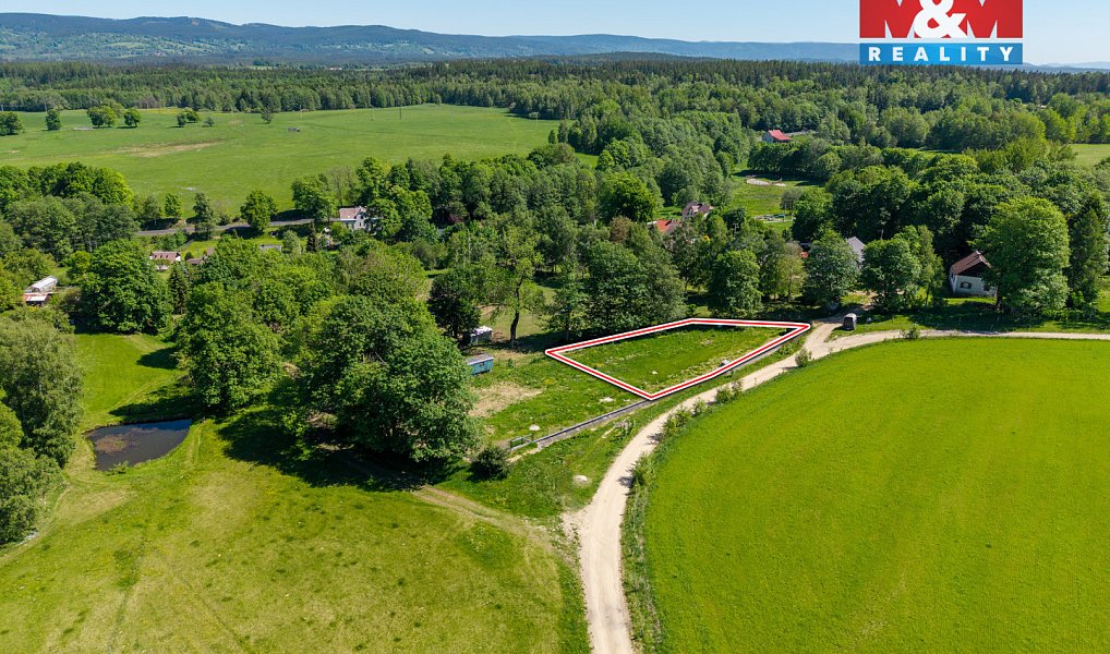 Prodej stavebního pozemku 885 m², Jindřichovice – náhled fotky 4