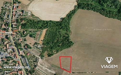 Prodej pole 1 036 m², Zbrašín, okres Louny