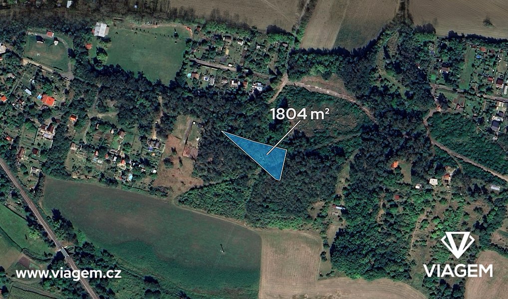 Prodej zahrady 1 202 m², Roudnice nad Labem – náhled fotky 2