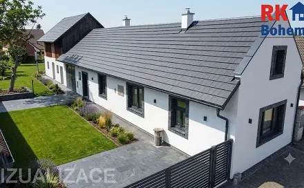 Prodej domu 136 m² s pozemkem 688 m², Dlouhá, Pečky - Velké Chvalovice, okres Kolín