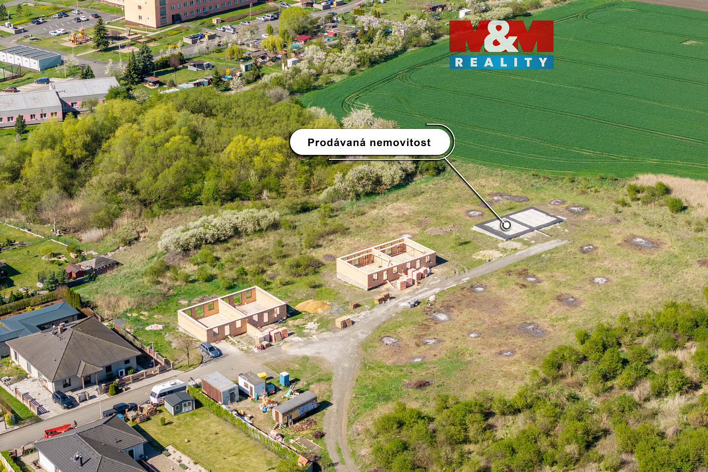 Prodej stavebního pozemku 840 m²