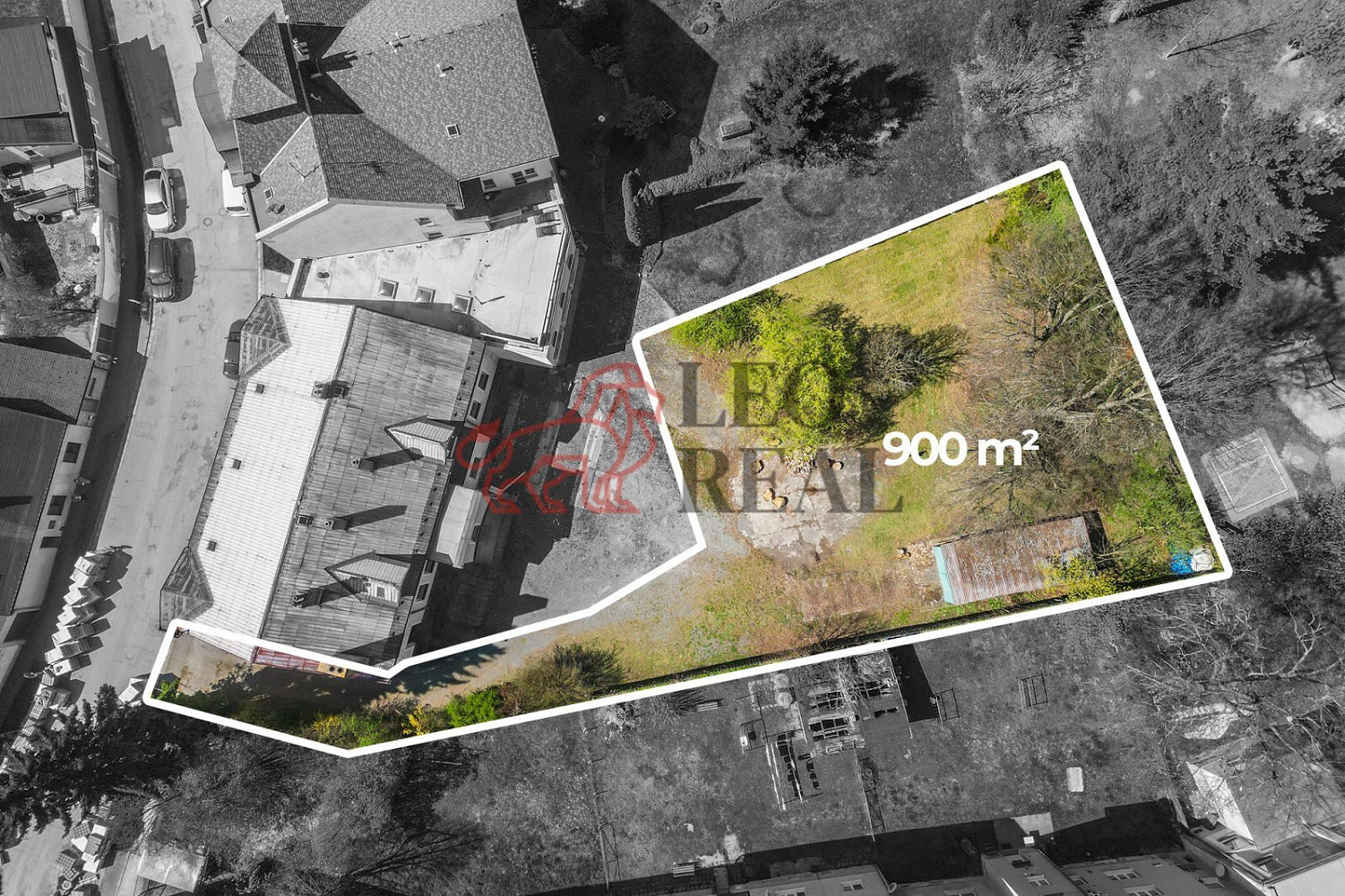 Prodej stavebního pozemku 900 m²