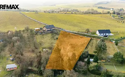 Prodej stavebního pozemku 2 413 m², Horní Police, okres Česká Lípa