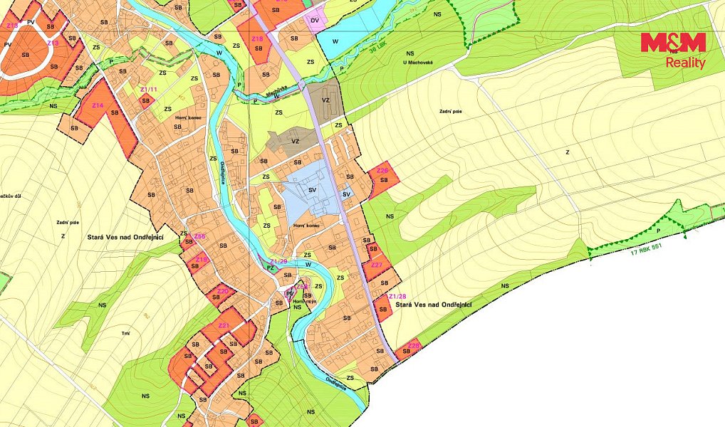 Prodej stavebního pozemku 1 600 m², Stará Ves nad Ondřejnicí – náhled fotky 3