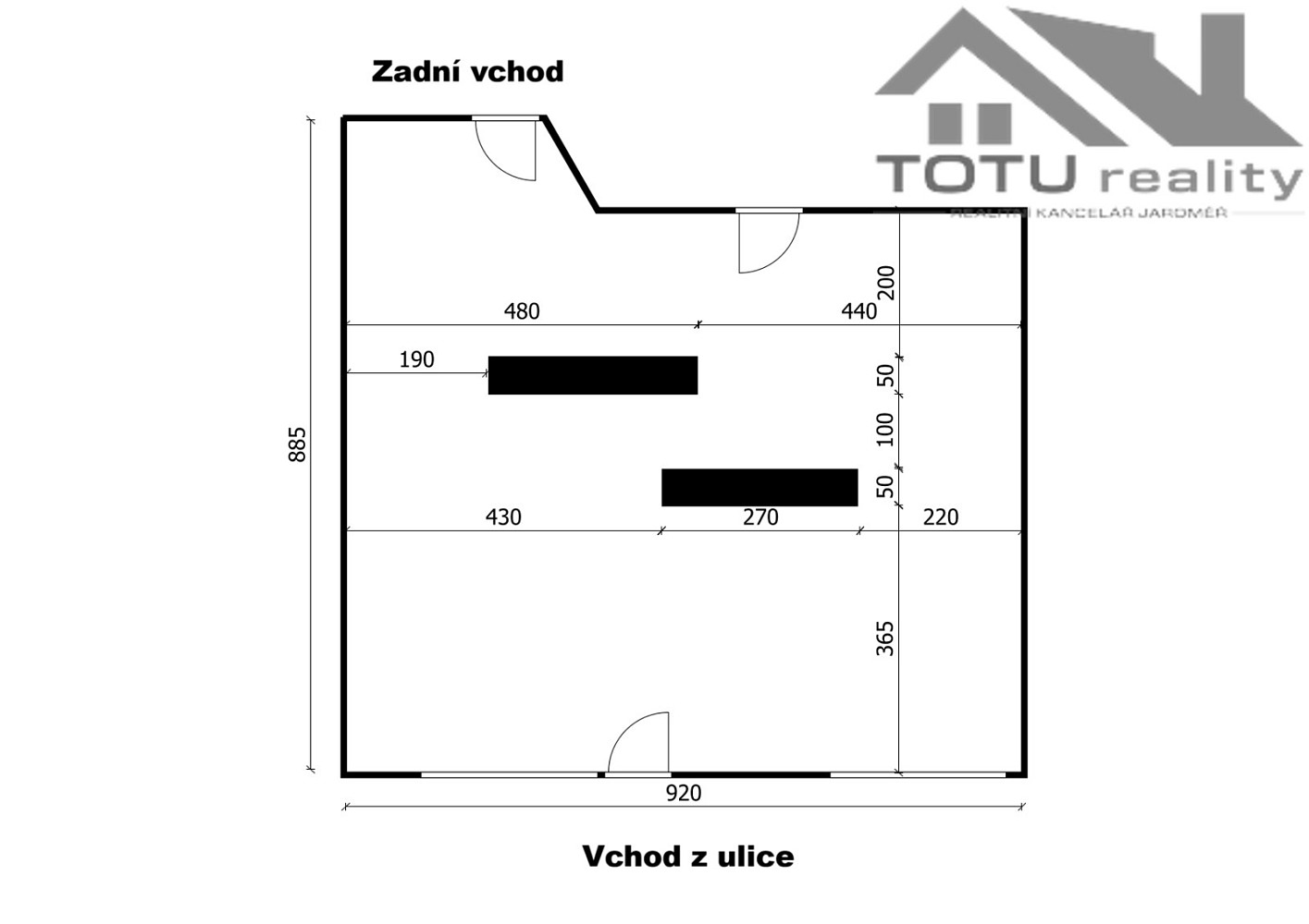 Pronájem obchodních prostor 75 m² – fotografie 3