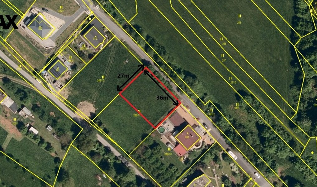 Prodej stavebního pozemku 1 000 m², Jarcová – náhled fotky 17