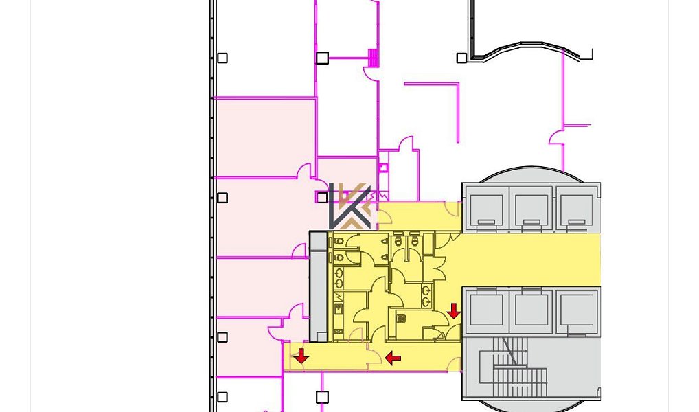 Pronájem kanceláře 140 m², Praha – náhled fotky 3