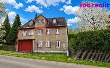 Prodej domu 200 m² s pozemkem 637 m², Husova, Vejprty, okres Chomutov