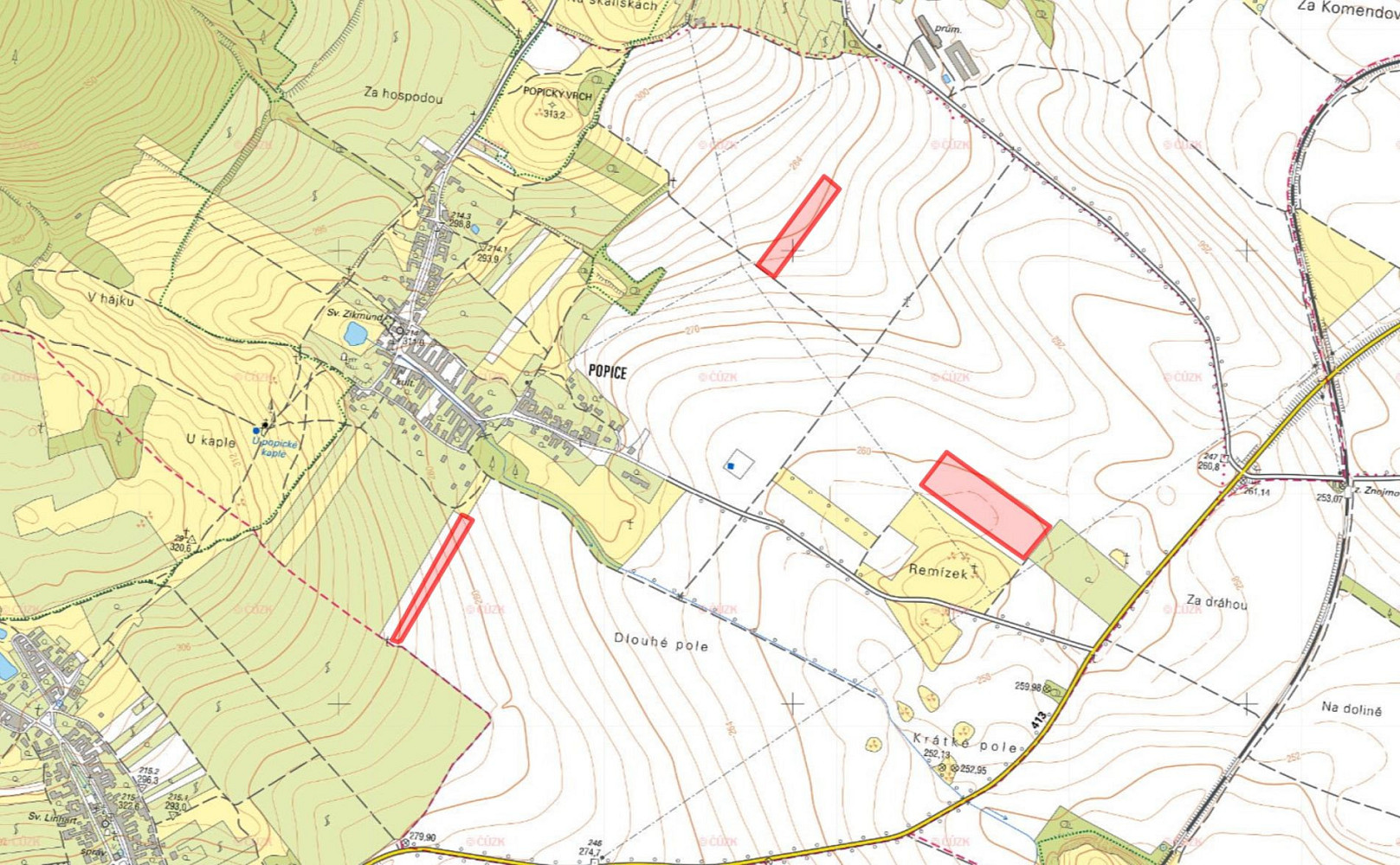 Prodej pole 25 300 m² – fotografie 4