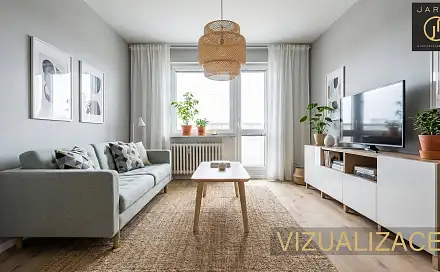 Prodej bytu 2+1 53 m², Dánská, Kladno - Kročehlavy