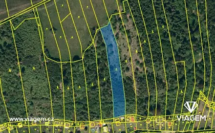 Prodej lesa 3 777 m², Hradec nad Moravicí, okres Opava