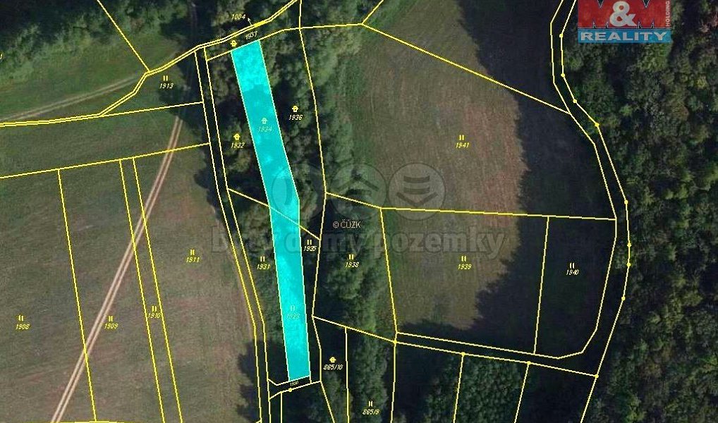 Prodej louky 1 302 m², Žlutava – náhled fotky 4