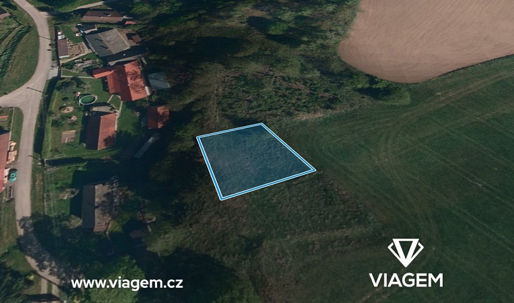 Prodej zahrady 503 m², Jersín – náhled fotky 2