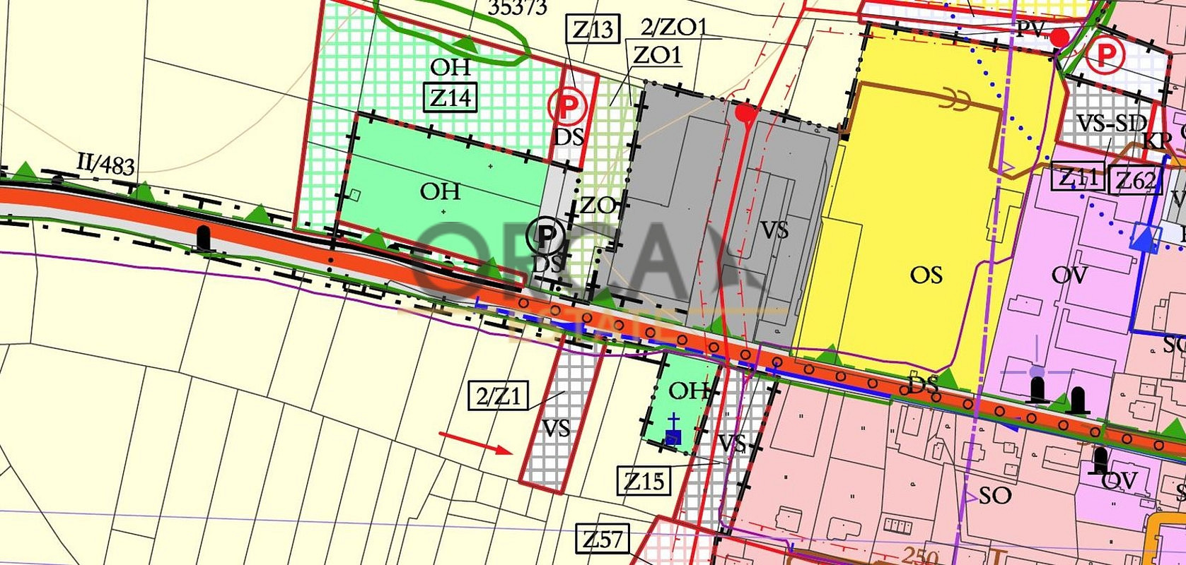 Prodej komerčního pozemku 1 923 m² – fotografie 4