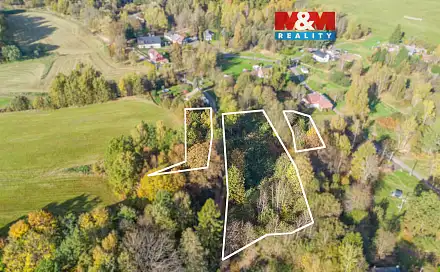Prodej stavebního pozemku 3 659 m², Mánesova, Jiříkov - Starý Jiříkov, okres Děčín