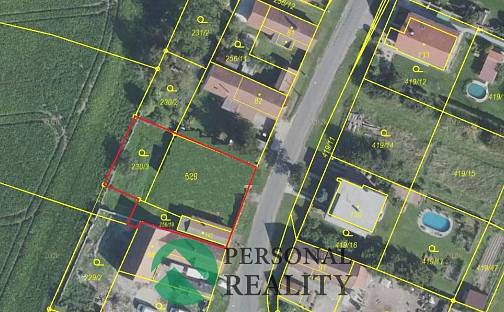 Prodej stavebního pozemku 854 m², Dobšice, okres Nymburk