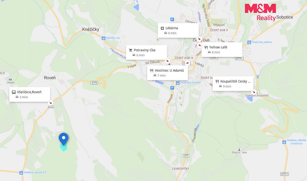 Prodej louky 12 591 m², Český Dub – náhled fotky 9
