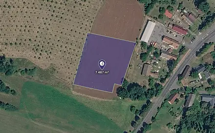 Prodej pole 7 467 m², Bor, okres Tachov