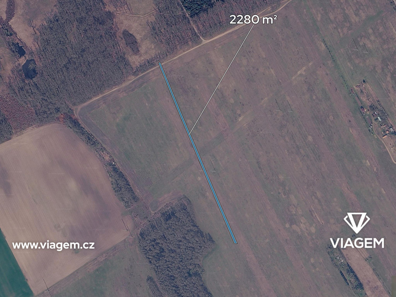 Prodej pole 760 m² — photo 2