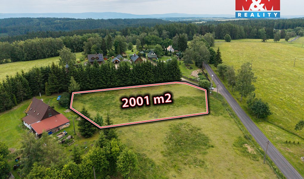 Prodej stavebního pozemku 2 001 m², Oloví – náhled fotky 5