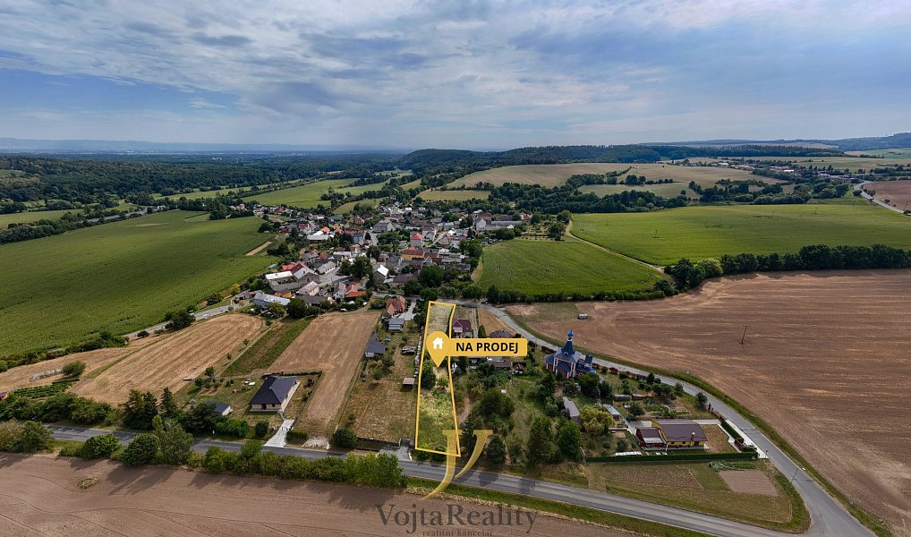 Prodej stavebního pozemku 1 824 m², Bílá Lhota – náhled fotky 6