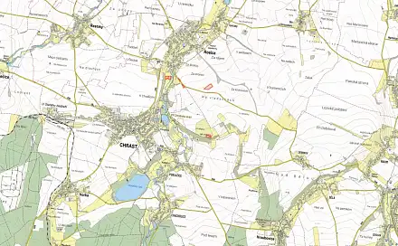 Prodej pole 29 955 m², Rosice, okres Chrudim