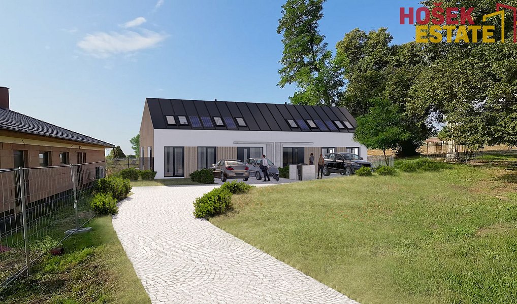 Prodej stavebního pozemku 959 m², Branišovice – náhled fotky 3
