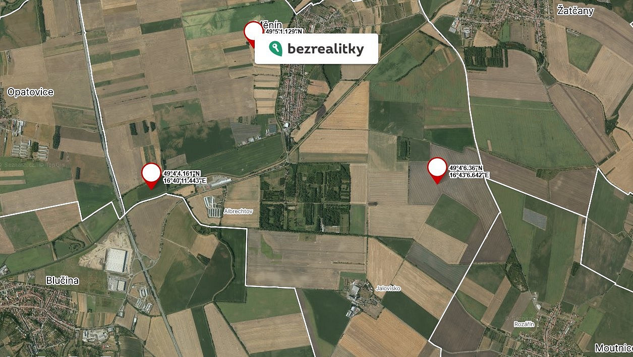 Prodej pole 2 197 m²
