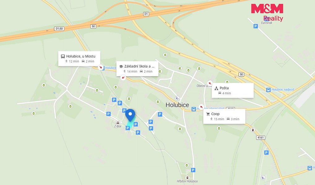 Prodej stavebního pozemku 7 245 m², Holubice – náhled fotky 13