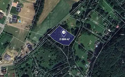 Prodej pole 2 069 m², Doubrava, okres Karviná