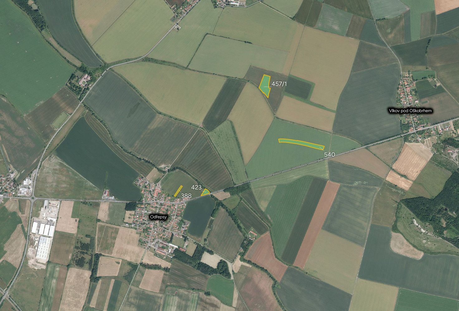 Prodej pole 31 179 m²