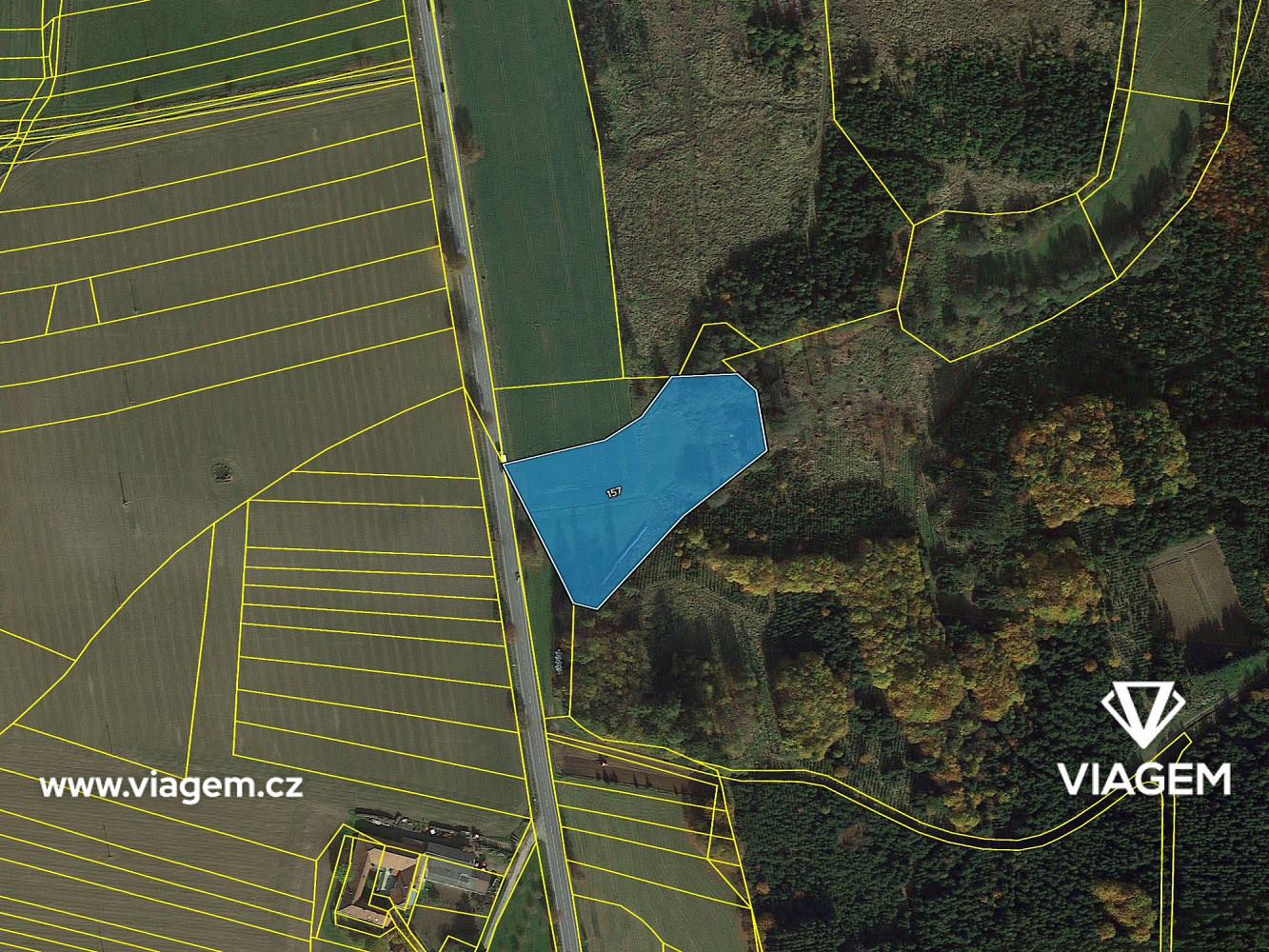 Prodej pole 900 m² – fotografie 4