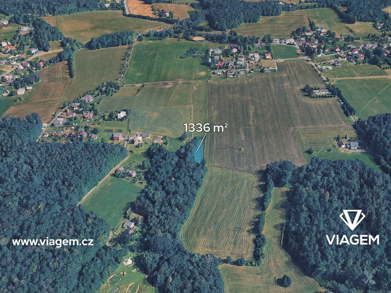 Prodej stavebního pozemku 1 336 m²