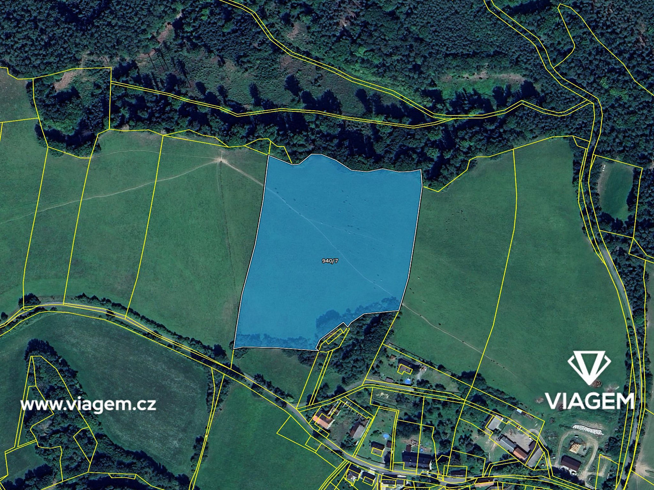 Prodej pole 6 879 m² – pohled 4