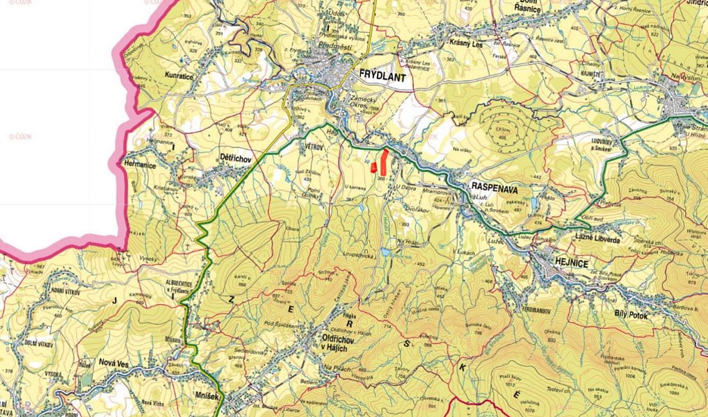 Prodej pole 36 862 m², Raspenava – náhled fotky 3