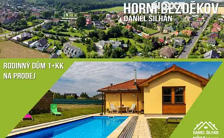 Prodej domu 50 m² s pozemkem 1 580 m², V Uličce, Horní Bezděkov, okres Kladno