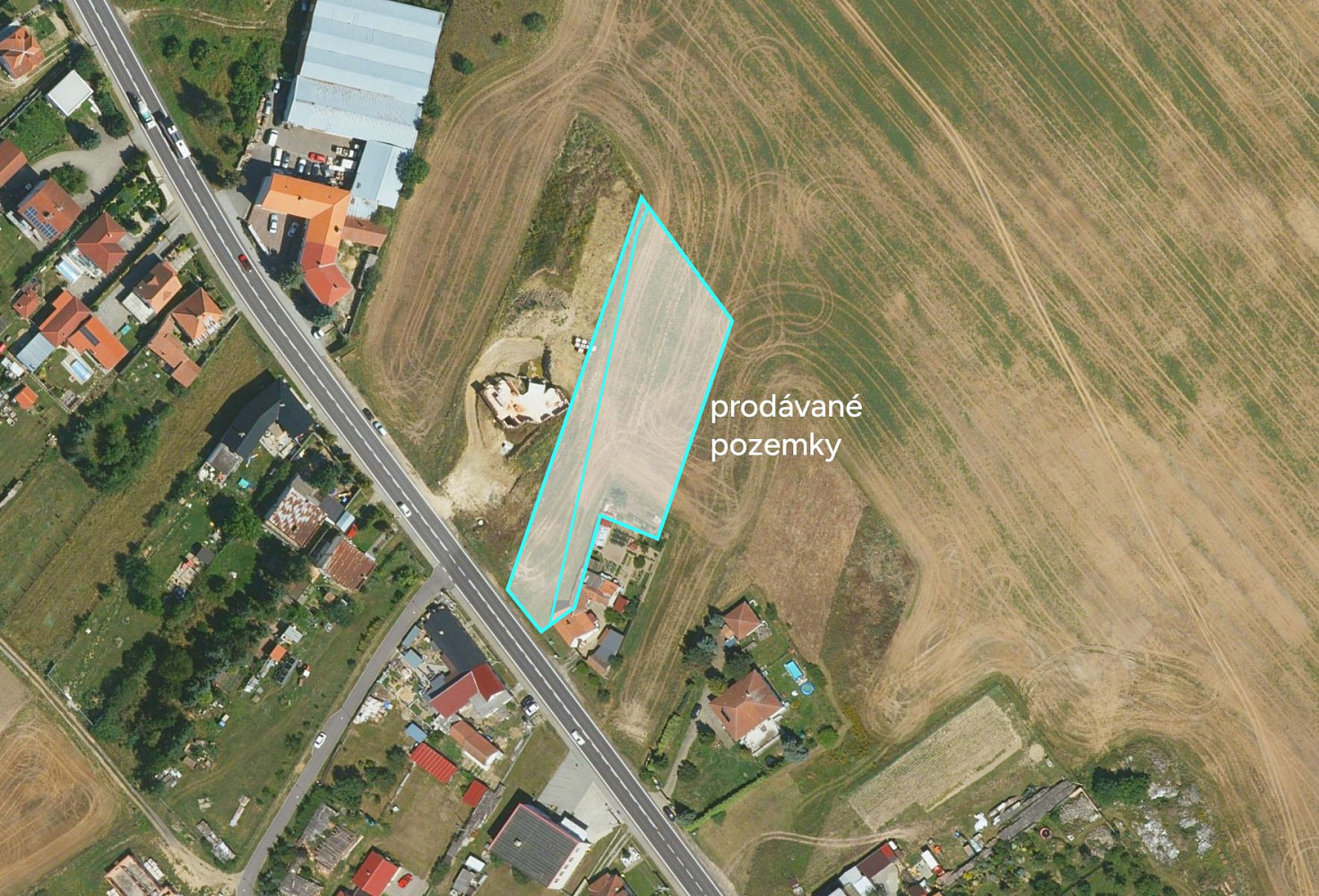 Prodej stavebního pozemku 3 292 m²