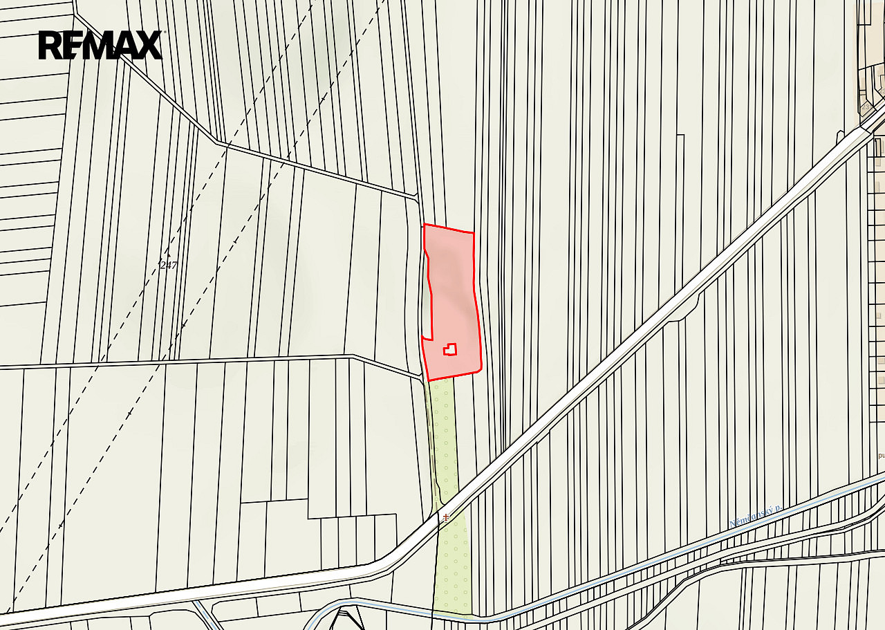 Prodej zahrady 9 203 m² – pohled 2