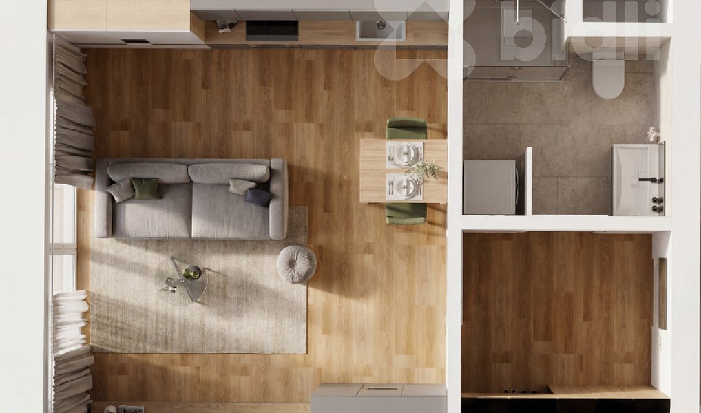 Prodej bytu 1+kk 29 m², Plzeň – náhled fotky 4