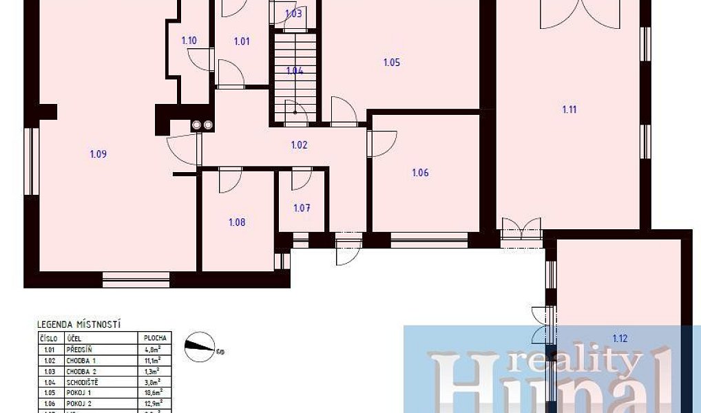 Prodej domu 222 m² s pozemkem 1 232 m², Kámen – náhled fotky 19