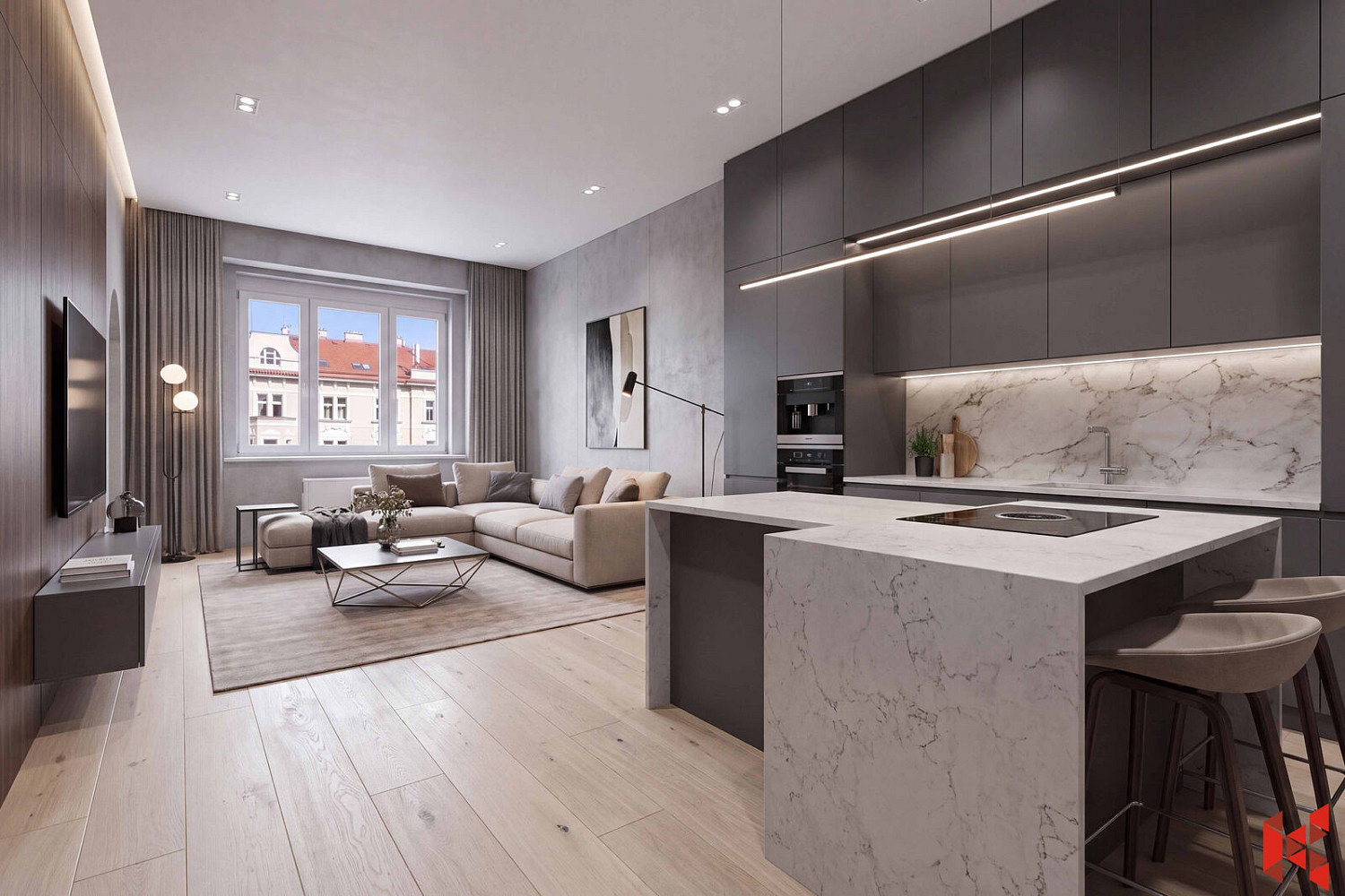 Prodej bytu 2+kk 55 m²