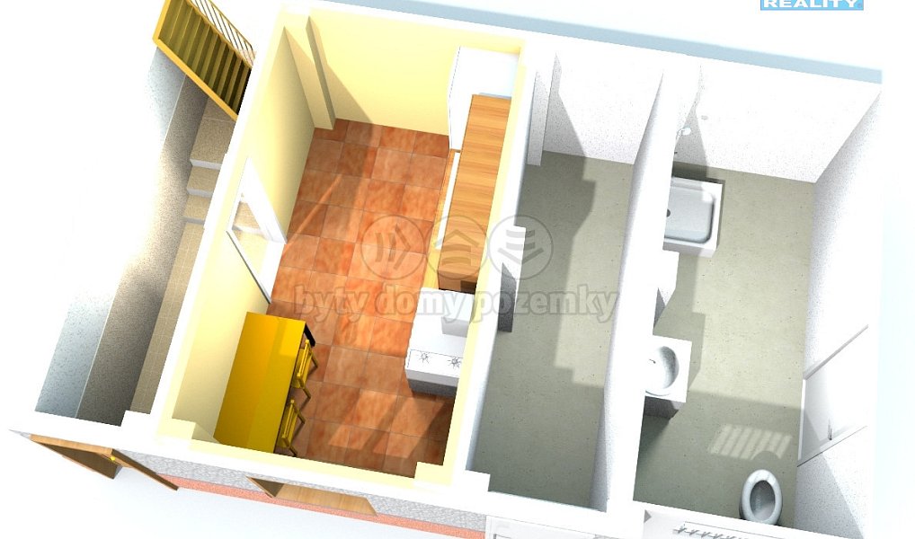 Prodej chaty/chalupy 64 m² s pozemkem 64 m², Budyně nad Ohří – náhled fotky 2