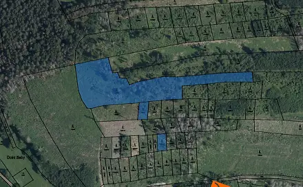 Prodej lesa 20 095 m², Radkovice u Budče, okres Třebíč