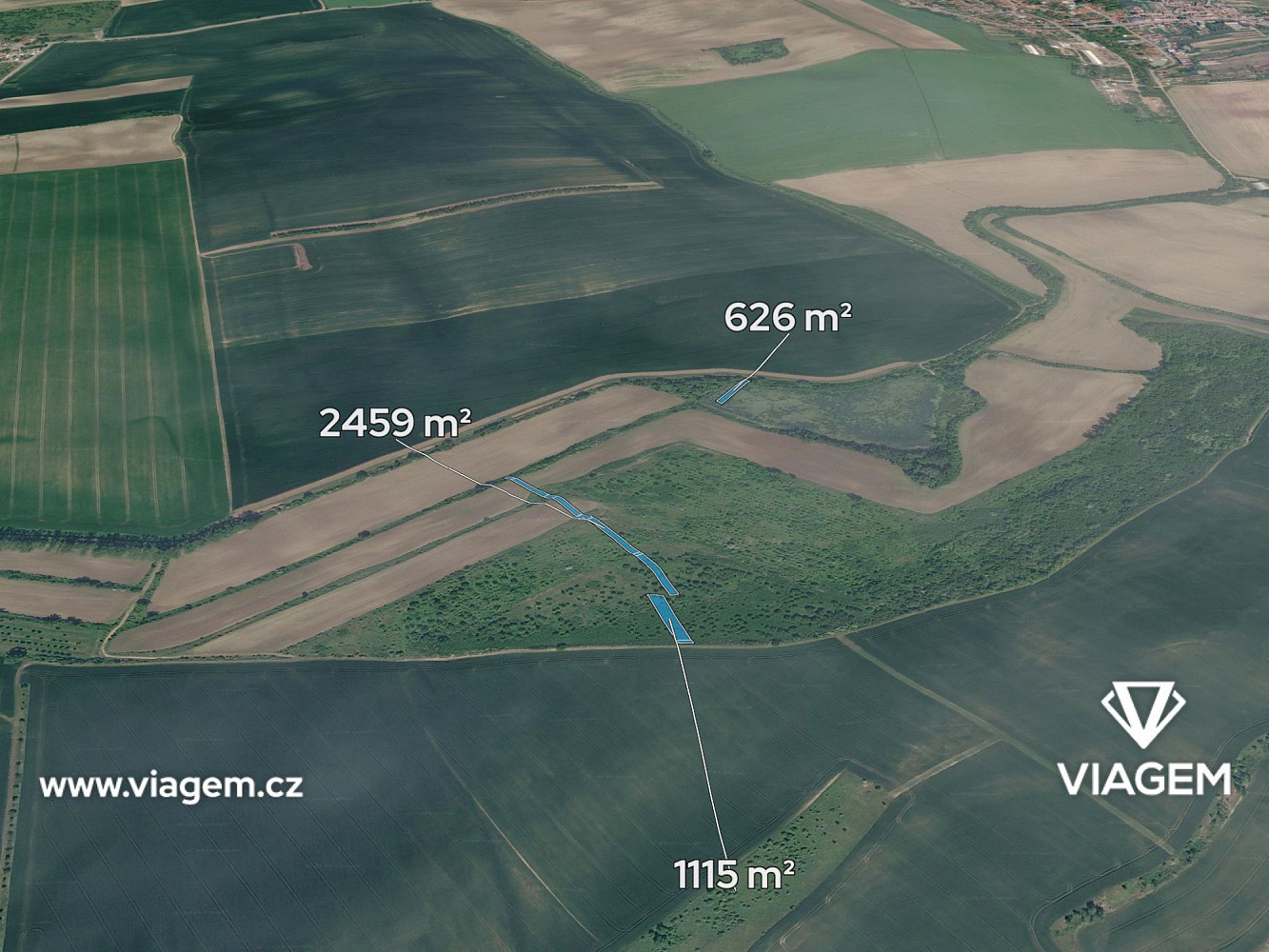 Prodej pole 2 100 m²
