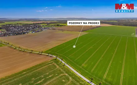 Prodej pole 12 770 m², Čistá, okres Mladá Boleslav