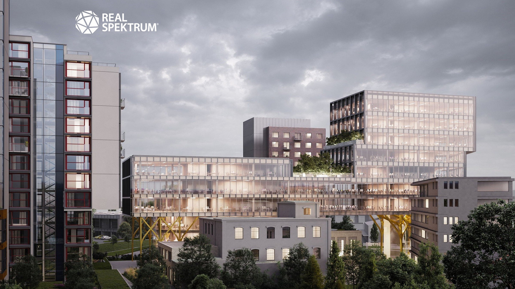 Pronájem kanceláře 397 m² – pohled 6