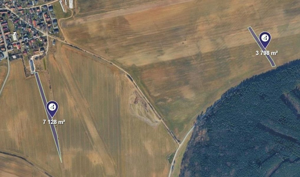 Prodej pole 35 664 m², Druztová – náhled fotky 3
