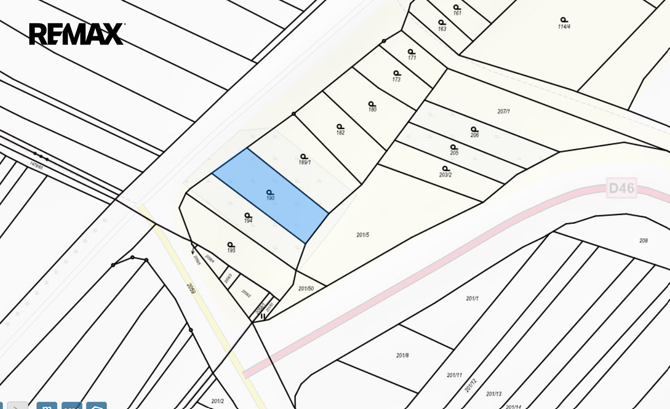Prodej zahrady 694 m²